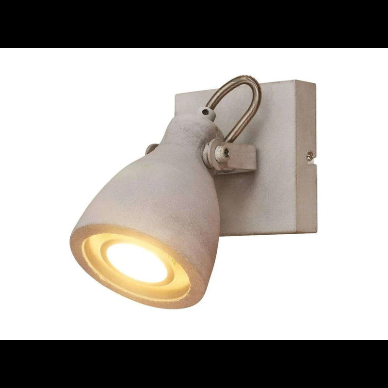 Lindby LED-Spot Kadiga Betonleuchte Wandleuchte Wandstrahler Wandlicht GU10 LED - 4251096514032
