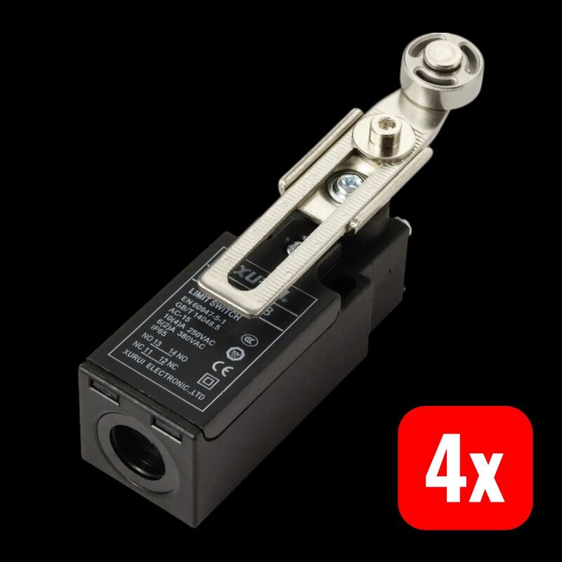 Tru Components Endschalter XZ-9/108 Rollenschwenkhebel 250V 10A IP65 1 Stück - 4051462073879