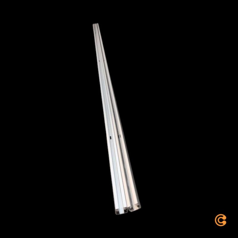 Paulmann URail Schiene Aluminium chrom Länge 150cm 230V System-Schiene Leuchte - 4000870956656