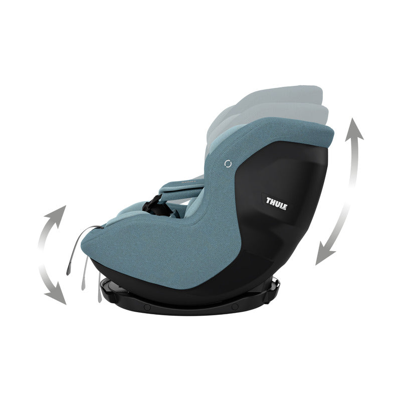 Thule Kindersitz Elm Mid Blue 360 Grad Drehfunktion 5-Punkt-Gurtsystem 0-18kg - 0197074000118