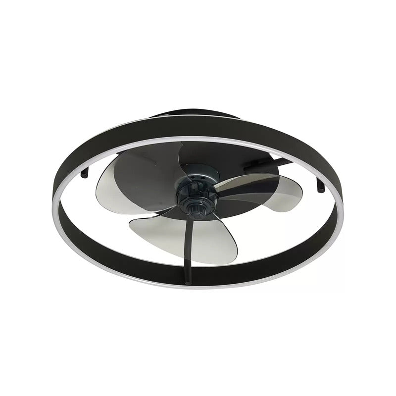 Deckenventilator Ventilator Lindby LED Momitu schwarz Aluminium PVC Eisen dimmba - 4251911780116