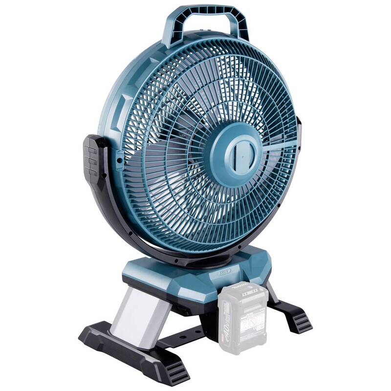 Makita Bodenventilator Ventilator CF002GZ 40V 21m³/h Blau Schwarz Ø 330 mm - 88381748872