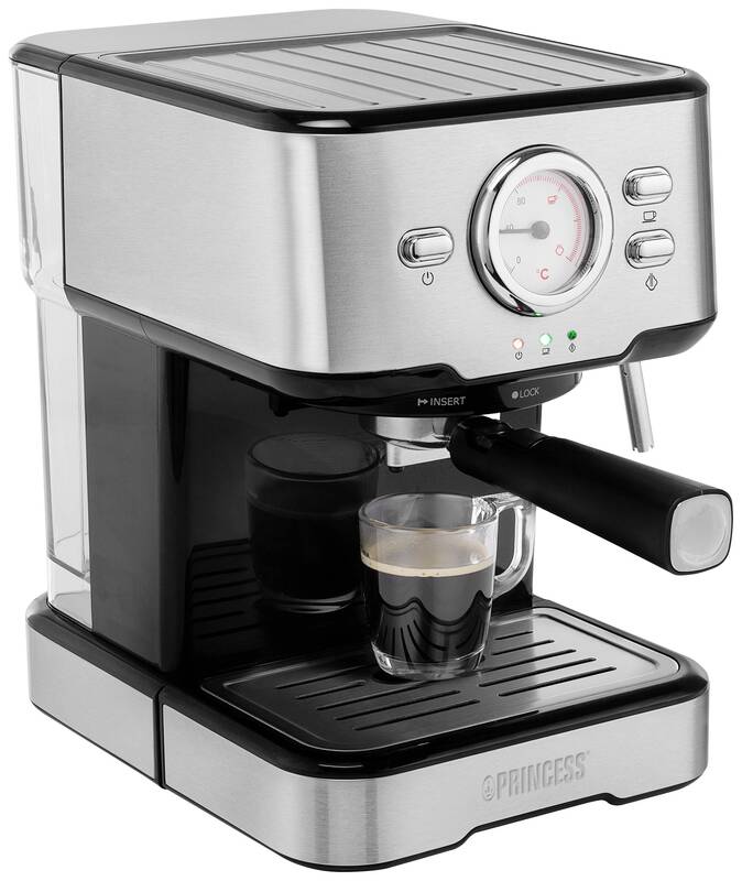 Princess 249415 Kapselmaschine Milchaufschäumdüse Tassenwärmer - 8712836973640