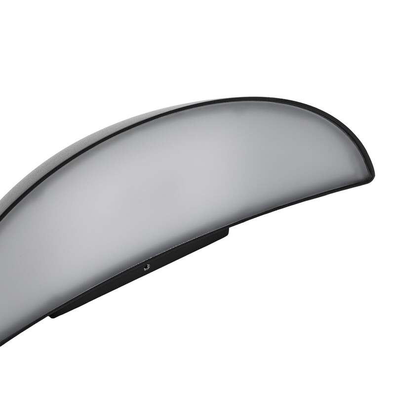 Lindby Außenwandleuchte Gartenleuchte Zerino LED Wandleuchte schwarz 34,5cm IP54 - 4255830911545
