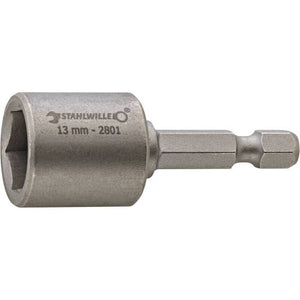 B-Ware Stahlwille Steckschlüsseleinsatz Sechskant 13mm mit Magnet Werkzeug Einsatz
