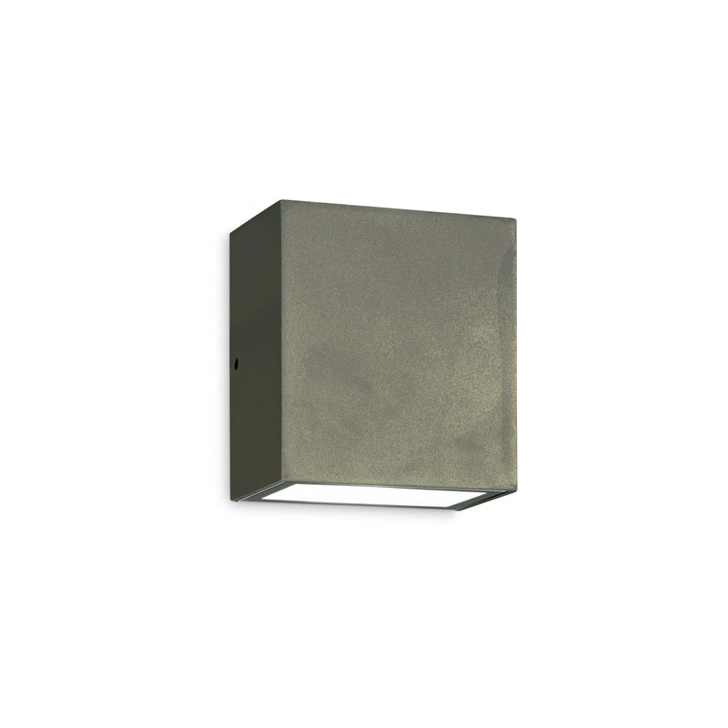 Ideal Lux Außenwandleuchte Argo anthrazit LED Gartenleuchte 4000K IP66 530lm - 8021696317571