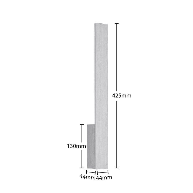 Arcchio Wandleuchte Wandlampe LED Aluminium alu gebürstet warmweiß Innenbeleucht - 4251096589658