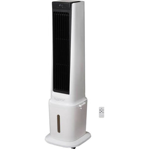 B-Ware Sygonix Luftkühler 90W Oszillierend Tower-Ventilator Fernbedienung LED-Display