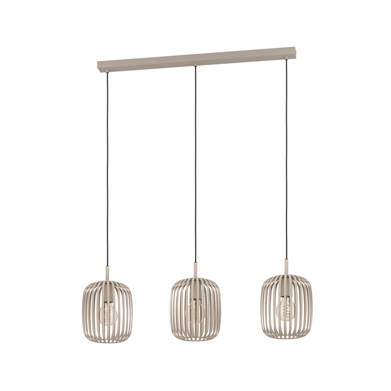 ROMAZZINA Pendelleuchte sandfarben E27 IP20 900 mm Eglo Leuchten - 9008606244317