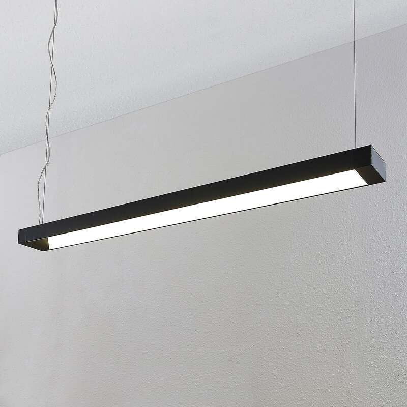 Arcchio Pendelleuchte Hängeleuchte Cuna LED Lampe schwarz 122cm Metall 3200Lumen - 4251096568547