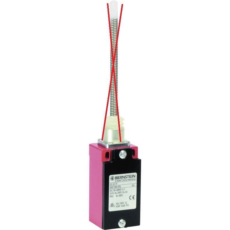 Bernstein Endschalter GC-SU1Z RIW Rollenstößel 240V 10A IP65 Aluminium 1 St. - 2050001947086