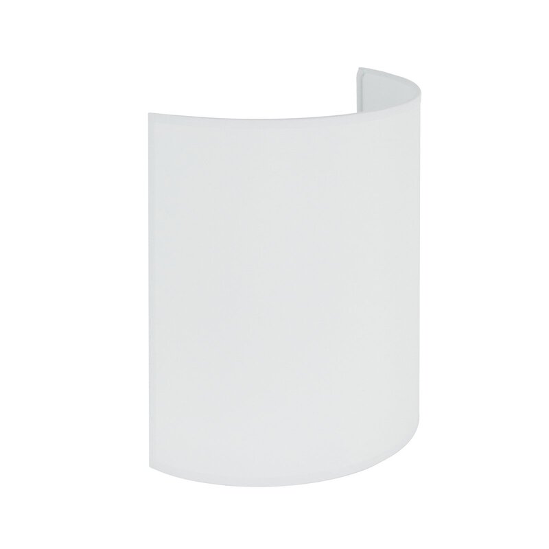 Duolla Wandleuchte Lampe Celine Wandlampe Wandlicht Leuchte Licht Stoff weiß E27 - 5905317606868
