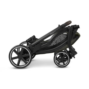 B-Ware ABC DESIGN Zoom 2 Avocado Zwillingswagen mit UV-Schutz und 5-Punkt-Gurt