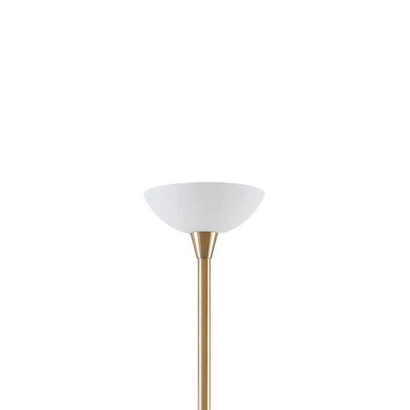 Lindby Stehlampe Ignacia LED Stehleuchte Lampe messingfarben 180cm E27 Leuchte - 4251096543407