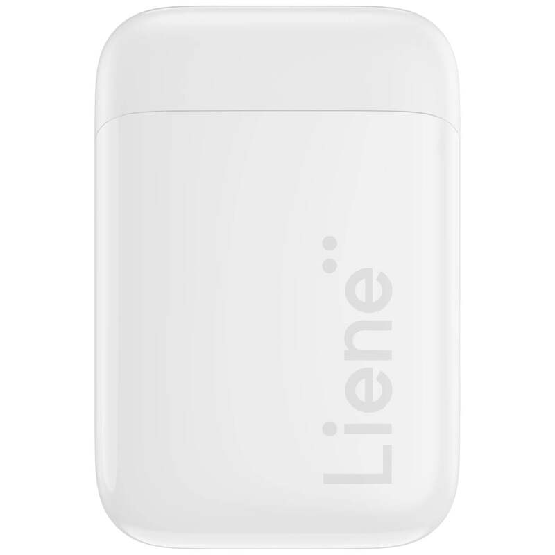 Liene Pearl 2x3 Fotodrucker mit 5 Blatt Zink-Papier und Bluetooth Weiß - 6971398601343