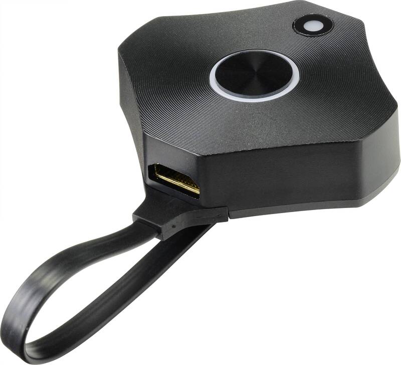 SpeaKa Professional Drahtloses Full HD Präsentationssystem HDMI-Präsentation 30m - 4064161185064