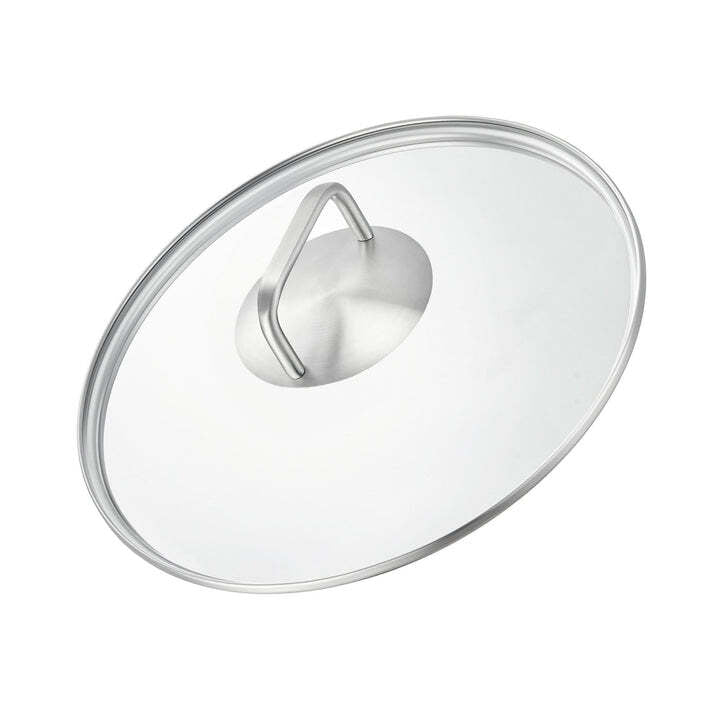 SILBERTHAL Glasdeckel Pfannendeckel Deckel Pfanne Glas 24 cm Edelstahlgriff256 - 4260470467246