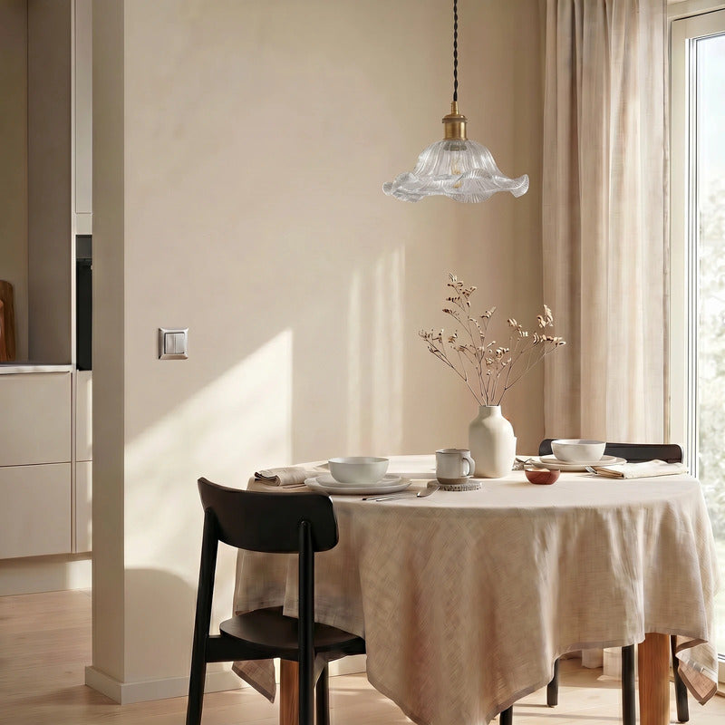 Lindby Pendelleuchte Hängeleuchte Ludowika LED Lampe Leuchte E27 transparent - 4251911797367