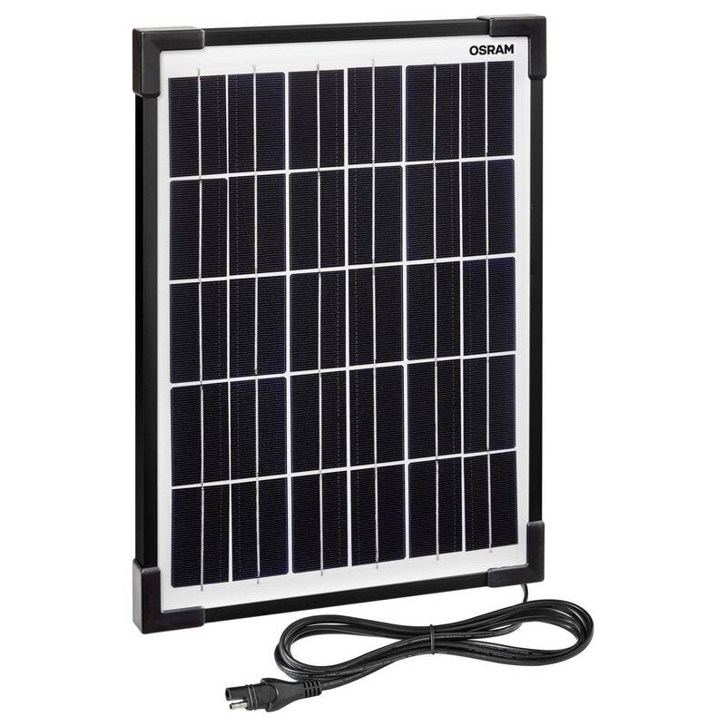 Osram BATTERYcharge KFZ Ladegerät Batteriewartung Batterieerhaltung Solar 10W - 4062172404556