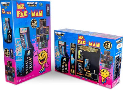 Ms. PAC-MAN Classic SE Arcade Spielautomat 13 Spiele Retro Spielmaschine 1150mm - 1210001602649