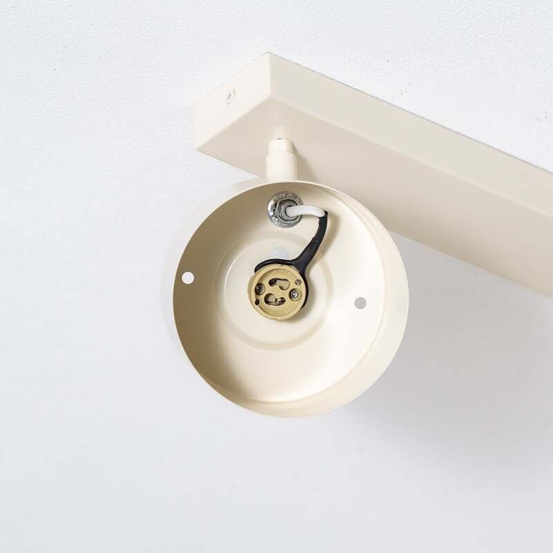 Deckenspot Chloe verstellbar 2-flammig beige Stahl dimmbar GU10 15W LED - 5902553234985