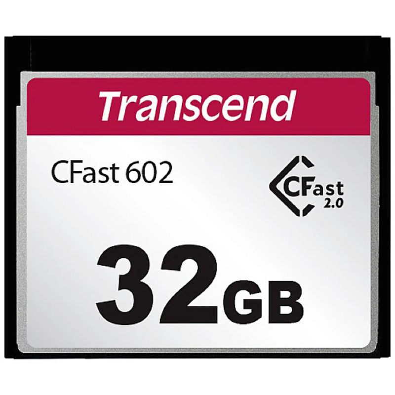 Transcend CFast-Karte Industrial 32GB Speicherkarte 500MBs Lesen 350MBs - 0760557856351