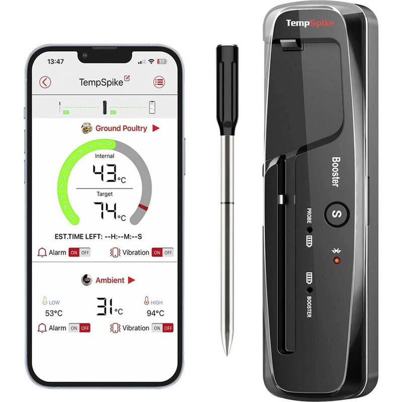 ThermoPro TP961 Grillthermometer Bratenthermometer Bluetooth Fleischsensor - 4897099883777