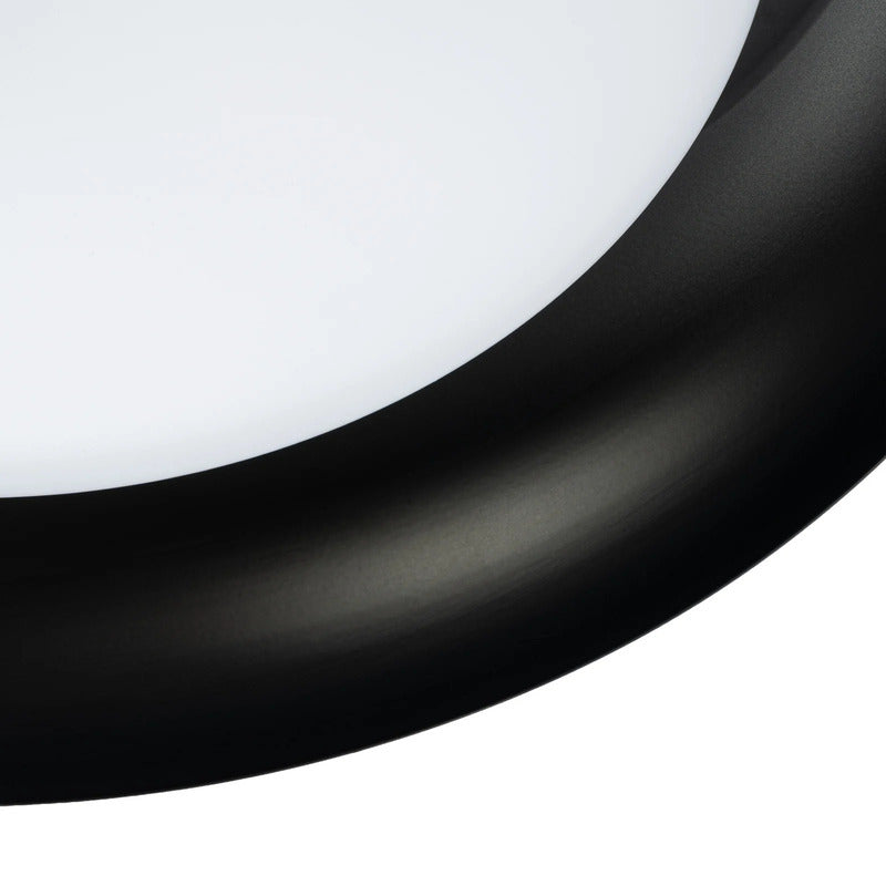 Lindby Deckenleuchte Florie LED Lampe Leuchte schwarz weiß Ø40cm 3000K 1200Lumen - 0000010048999