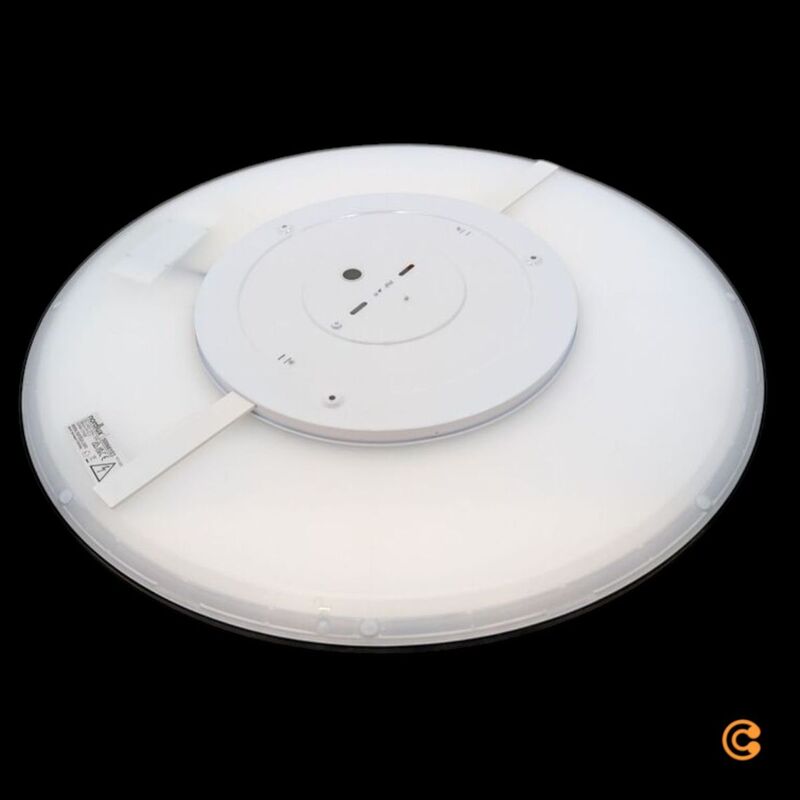 Nordlux Deckenleuchte Oja LED Lampe dimmbar schwarz warmweiß 600x600mm 38W - 5704924002243