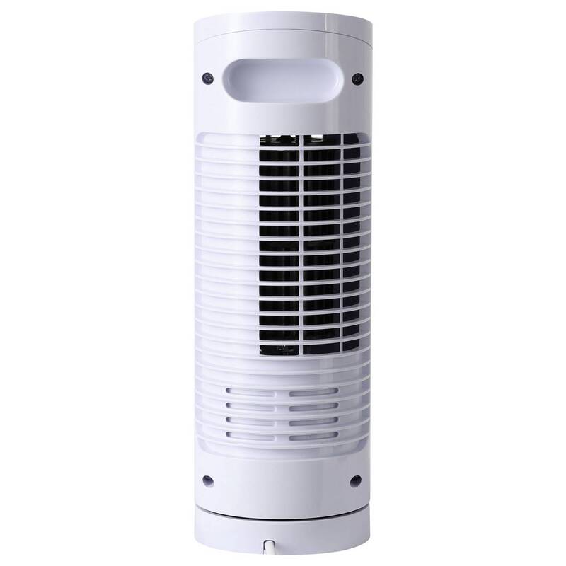 Sygonix Turmventilator 20W Timer Oszillierend Weiß 111mm x 328mm kompakt leise - 4064161489414