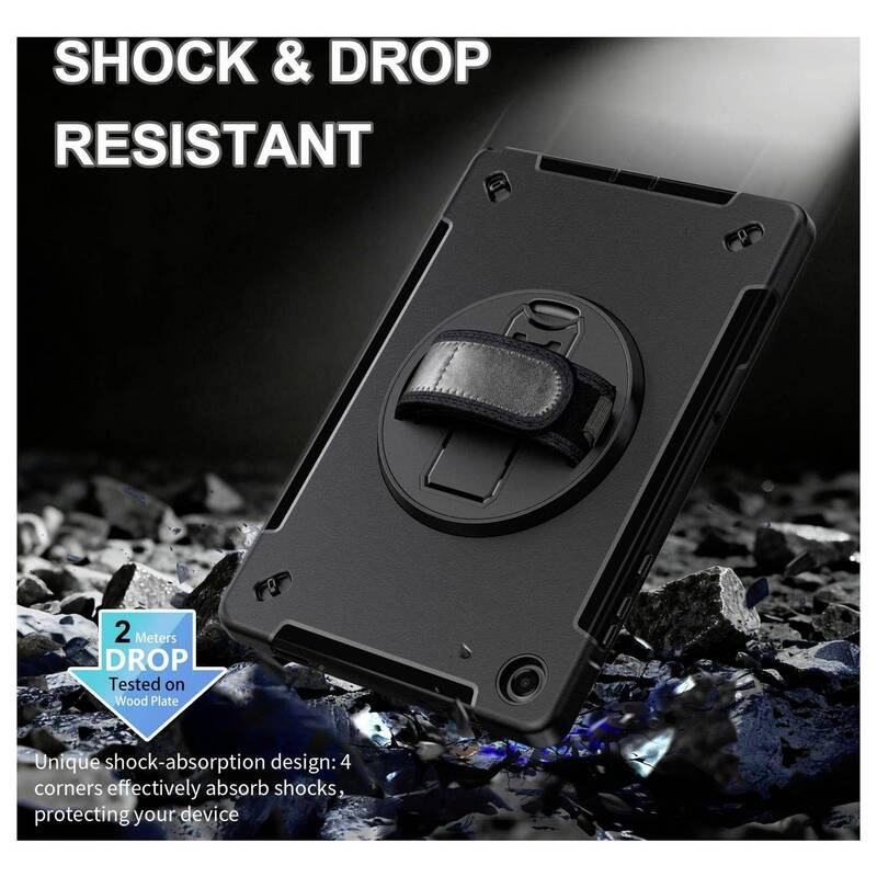 JT Berlin Tablet-Cover Back Cover für Samsung Galaxy Tab A11+ (2025) Schwarz TPU - 4260744253964