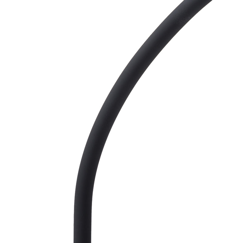 Lindby Tischleuchte Tischlampe LED Maori Schwarz Metall dimmbar flexibel USB - 4251911774368