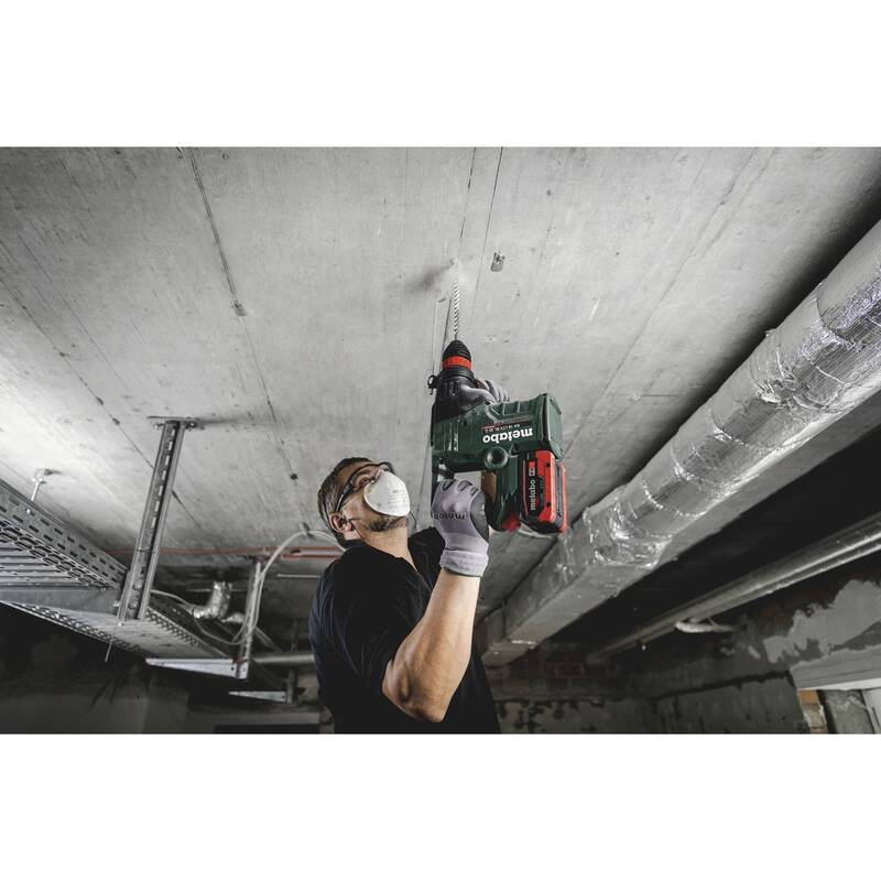 Metabo Akku-Kombihammer KH 18 LTX BL 35 Q SDS-Plus Bohrhammer 18V 4,2J grün - 4061792264243