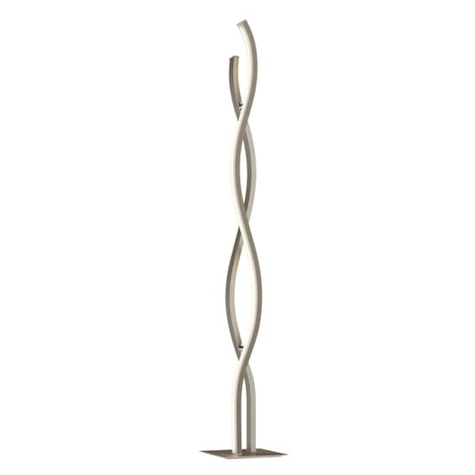 Lucande Stehleuchte Mairia LED Lampe dimmbar Aluminium elegante Leuchte 140cm - 4251096572919