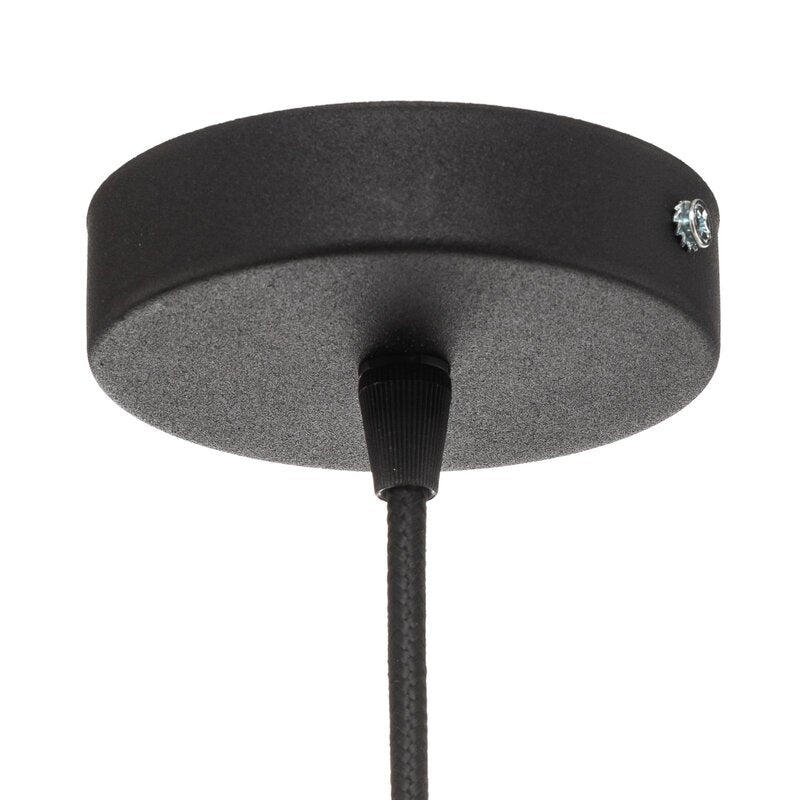 Euluna Hängeleuchte Dorina Deckenlampe Pendelleuchte E27 schwarz gold Ø 60cm596 - 5902751349139