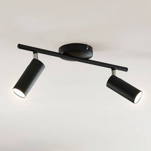 B-Ware Lindby Camille LED-Deckenleuchte Deckenlampe Deckenlicht Leuchte Lampe schwarz