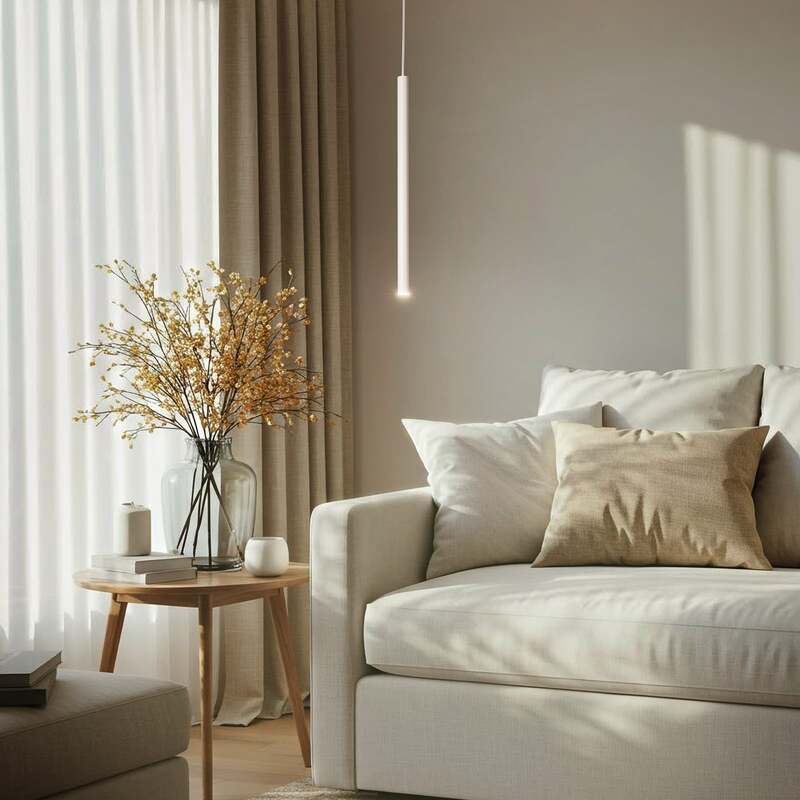SIGMA Hängeleuchte Pendelleuchte Sopel 1 taupe 1-flammig Stahl G9 Ø 5 cm145 - 5902846811169