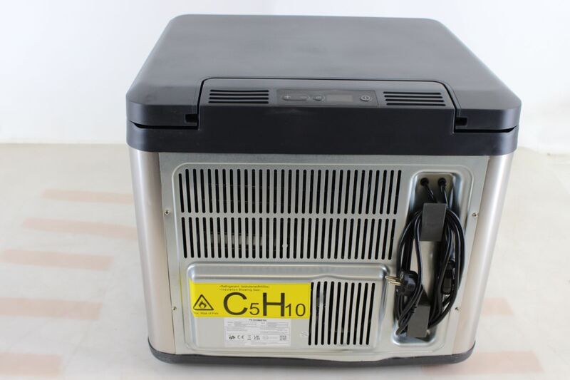Dometic CK2 45 Hybrid Kühlbox 43L tragbar schwarz/silber für Camping und Zuhause - 6975399590460