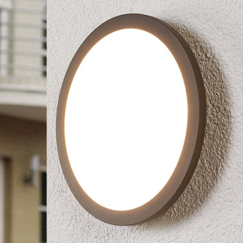 Lucande LED-Außendeckenleuchte Malena mit Bewegungsmelder IP65 11,5 W - 4251096527193