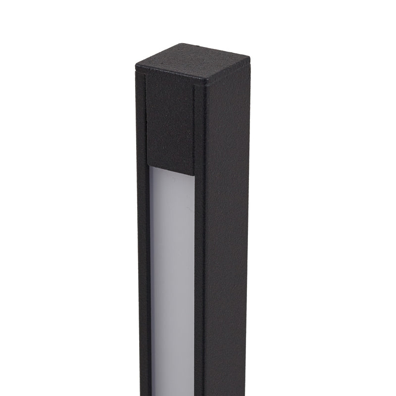 Lindby Wegeleuchte Gartenleuchte Neano LED Pollerleuchte schwarz 80cm IP65 - 4251911797817