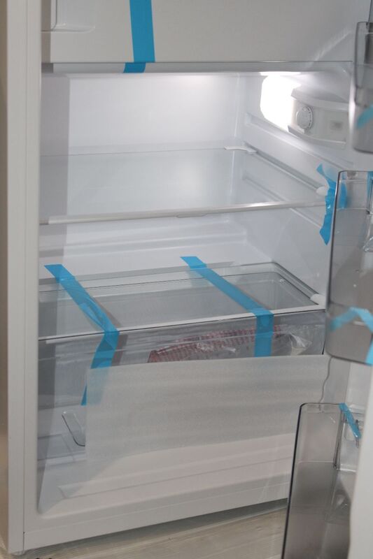 Trisa Kühlschrank Kühlgerät Standgerät Kombi Gefrierfach weiß 109 l EEK D Kühler - 7640439760934