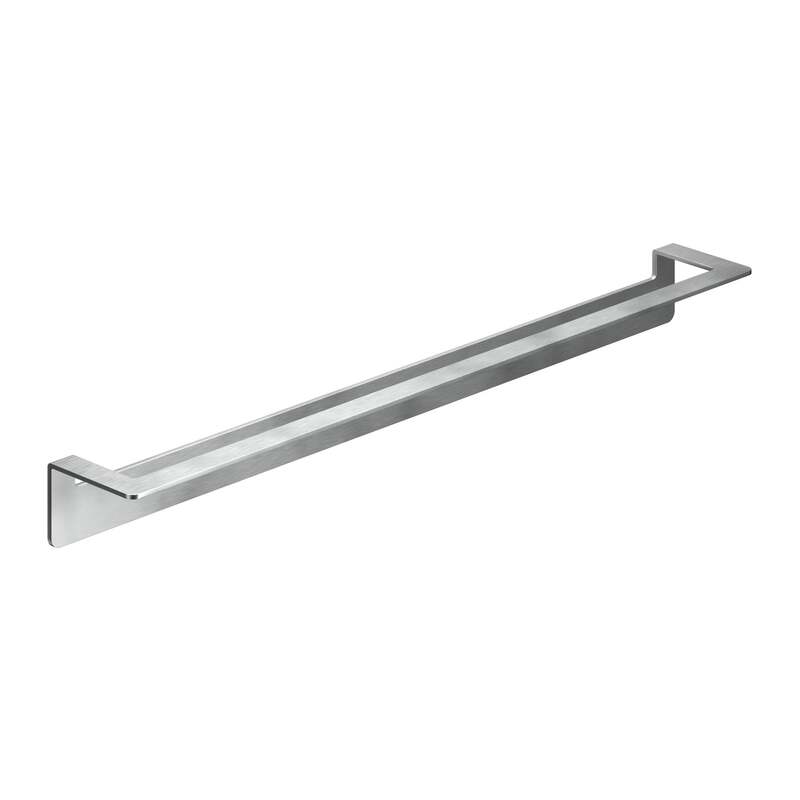 Weissenstein Handtuchstange Stange WOMO Handtuchhalter Silber 60cm selbstkleb919 - 4260470460759