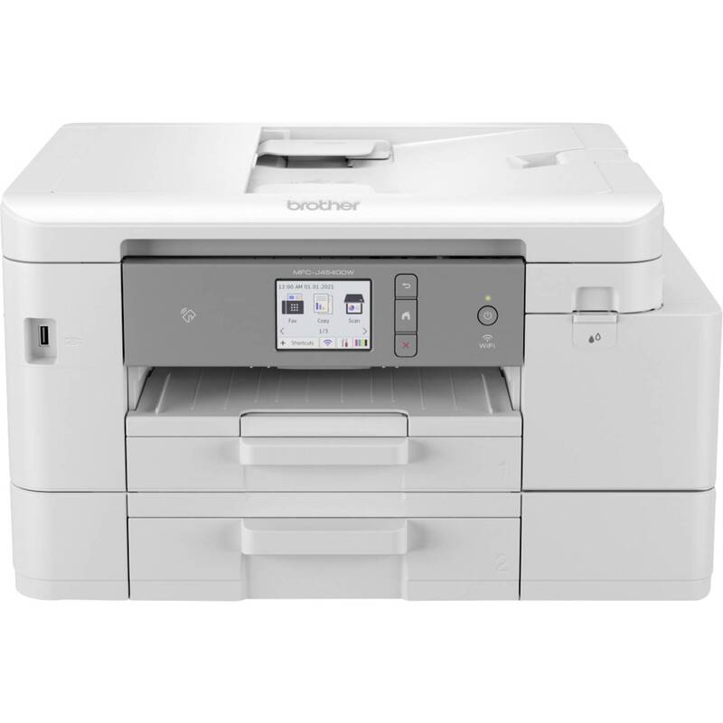 BROTHER MFCJ4540DW Multifunktionsdrucker A4 WLAN Duplex 20 S./min grau - 4977766809610