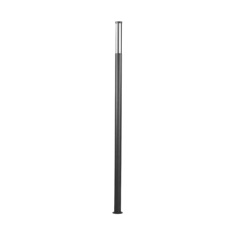 Lucande Außenleuchte Gartenleuchte Sidny LED Pollerleuchte anthrazit 220cm IP54 - 4251096547566