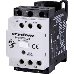 B-Ware Crydom Halbleiterschütz Schütz Nullspannungsschaltend DRH3P60A20 20A