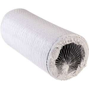 B-Ware Wallair Spiralschlauch Lüftungsschlauch Kunststoff Flexschlauch weiß 12,7 cm 6 m