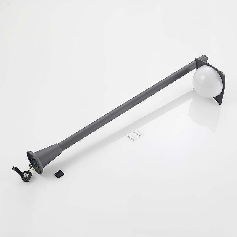 Lindby Wegeleuchte Gartenleuchte Elinda LED dimmbar dunkelgrau 110cm IP44 - 4251911704013