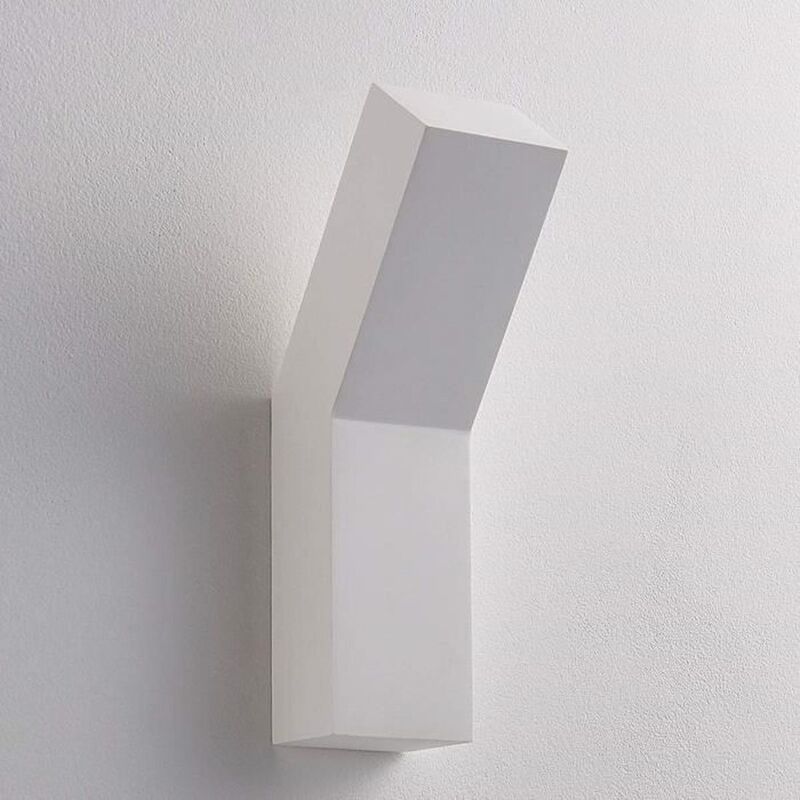 Lindby Moderner LED-Gips-Wandfluter Tida weiß Wandleuchte Wandleuchte Strahler G - 4251096533705