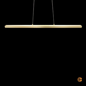 B-Ware Fabas Luce LED Hängeleuchte Pendellampe Ling messing Up Downlight dimmbar