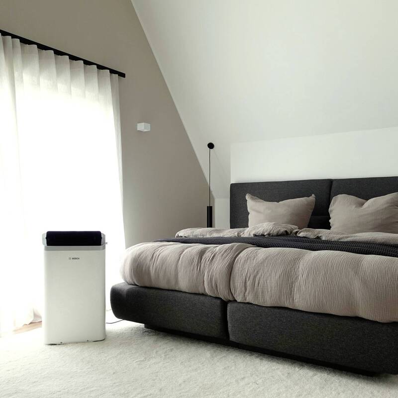 Bosch Home Comfort Cool 5000 Mobiles Klimagerät Kühler 3.4 kW 115 m³ Lüfter - 4062321786694